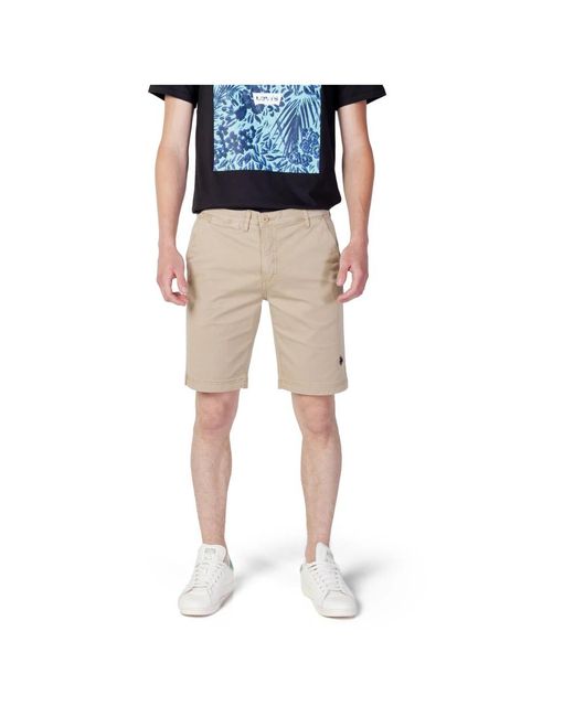 U.S. POLO ASSN. Natural Casual Shorts for men
