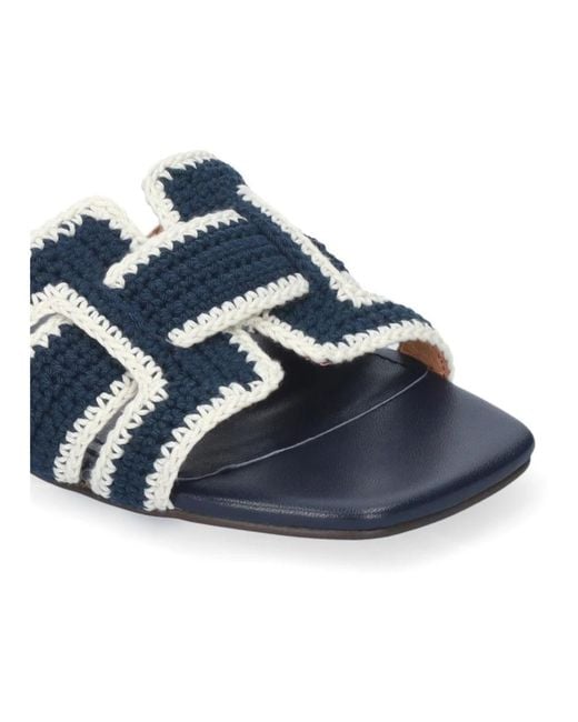 Bibi Lou Blue Sliders