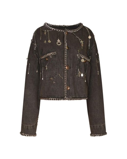 R13 Black Denim Jackets