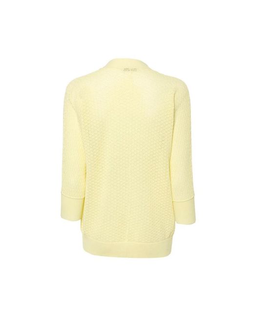 Le Tricot Perugia Yellow Cardigans
