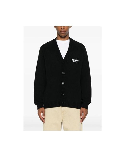 Cardigans KENZO de hombre de color Black