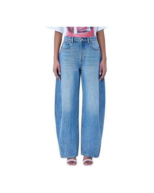 Alexander Wang Blue Loose-Fit Jeans