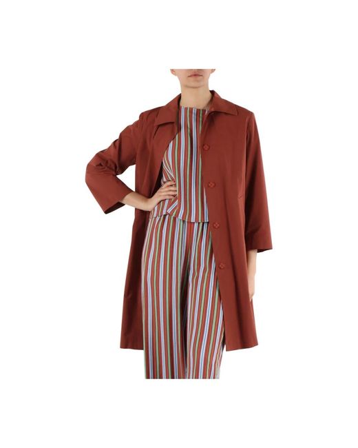 Coats > single-breasted coats Niu en coloris Red