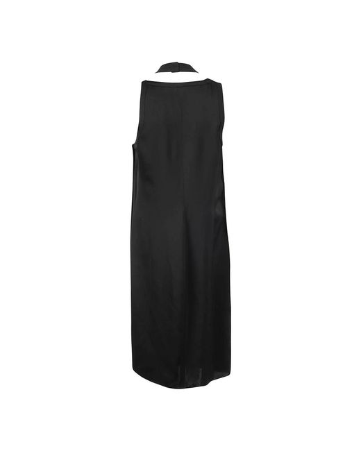 Helmut Lang Black Short Dresses