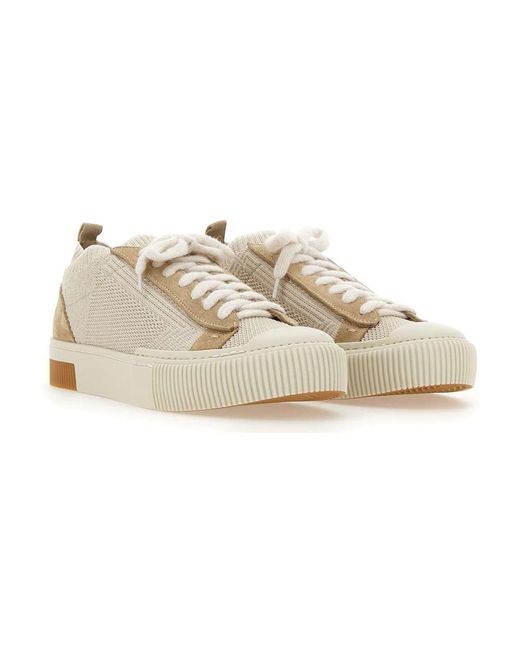 Eleventy Natural Sneakers for men
