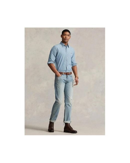Shirts > denim shirts Ralph Lauren pour homme en coloris Blue