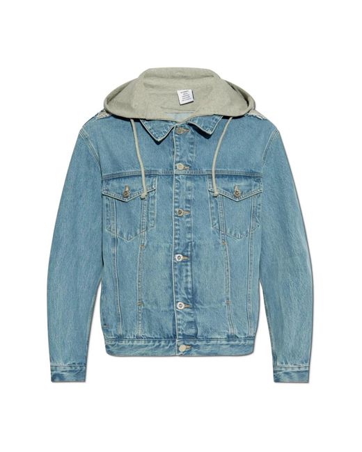 Denim Jackets Vetements pour homme en coloris Blue