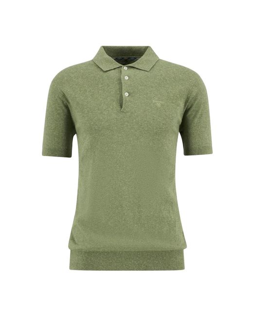 Barbour Green Polo Shirts for men