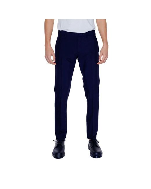 Antony Morato Blue Suit Trousers for men