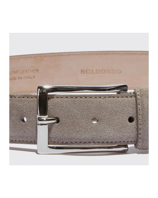 Belts di Scarosso in Gray da Uomo