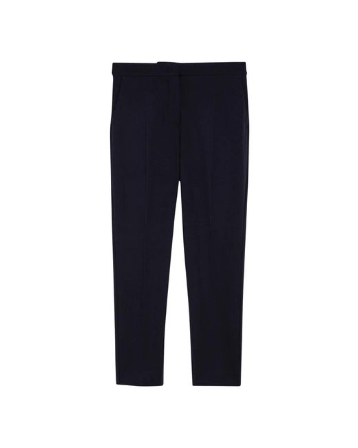 Max Mara Regular Fit Broek in het Blue