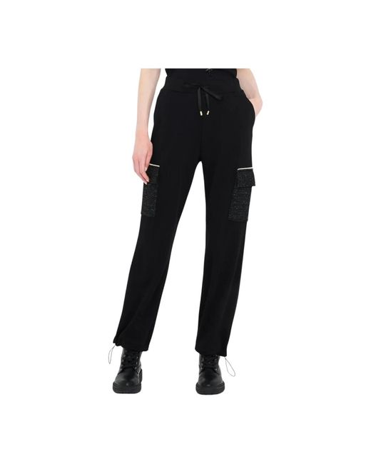 Liu Jo Slim-Fit Trousers in het Black