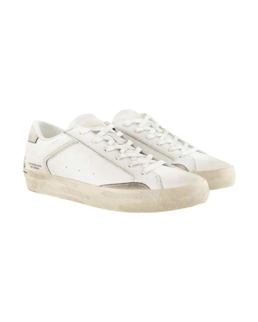 Crime London Sneakers in het White voor heren
