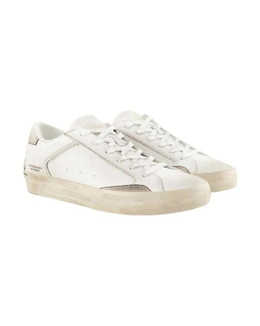 Crime London Sneakers in het White voor heren