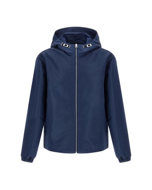 Givenchy Blue Light Jackets for men