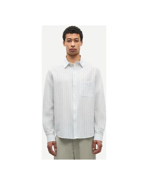 Samsøe & Samsøe Blue Casual Shirts for men