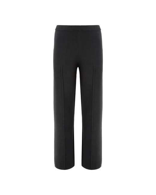 Calvin Klein Black Wide Trousers