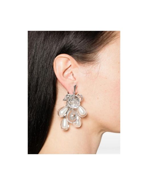YVMIN White Earrings