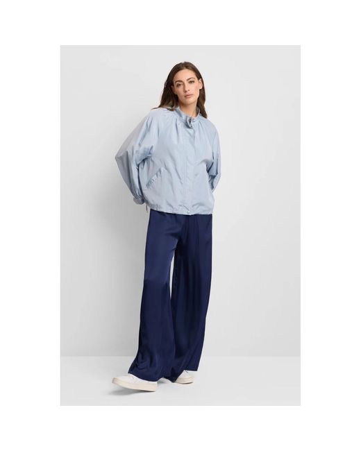 Kocca Jassen ,Blauw ,Chic All Weather Light Jacket in het Blue