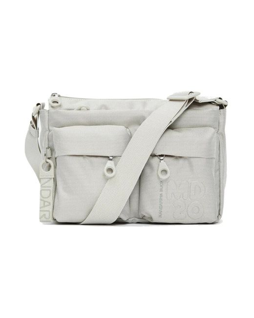 Mandarina Duck Gray Cross Body Bags