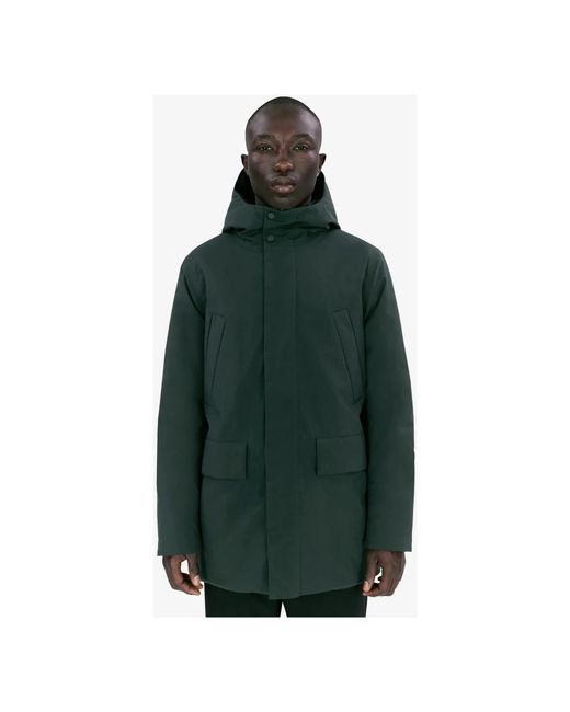 Winter Jackets Elvine de hombre de color Green