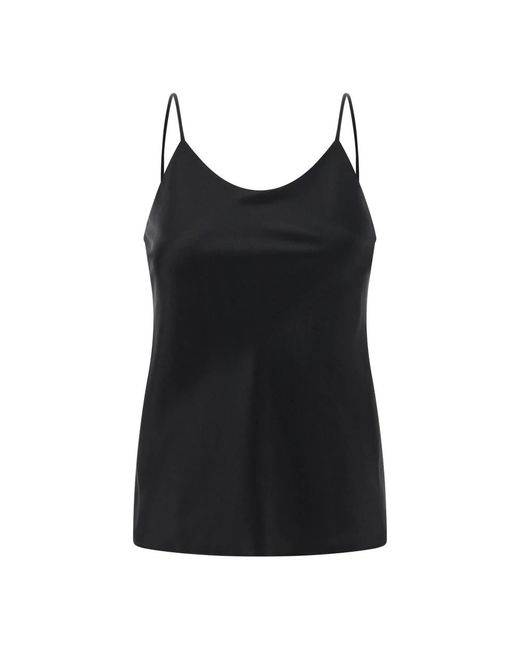 Max Mara Sleeveless Tops in het Black