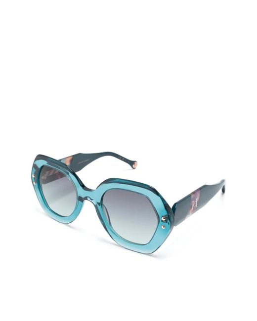 Her0126s cvtib occhiali da sole di Carolina Herrera in Blue