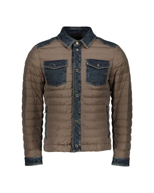 Moorer Green Down Jackets for men