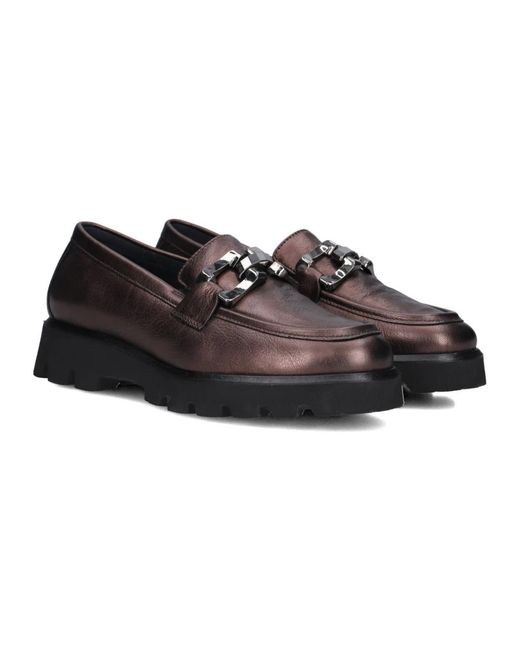 Sioux Brown Braune Loafer Für Damen