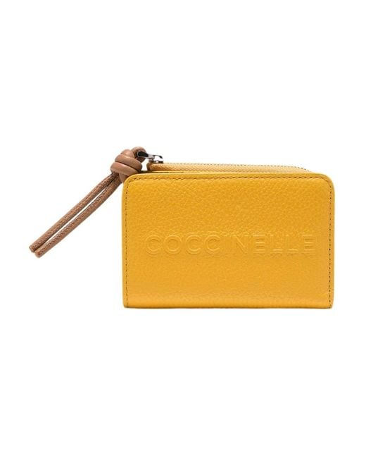 Coccinelle Yellow Wallets & Cardholders