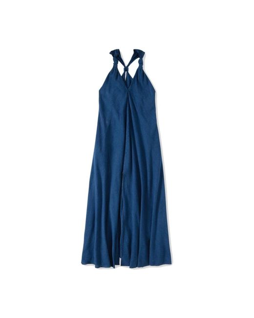 Closed Blue Maxi Dress
