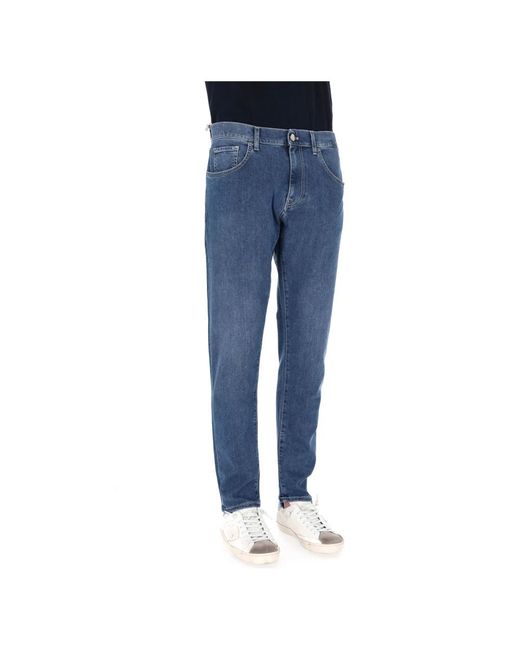PT Torino Blue Loose-Fit Jeans for men