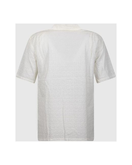 Mc2 Saint Barth White Short Sleeve Shirts for men