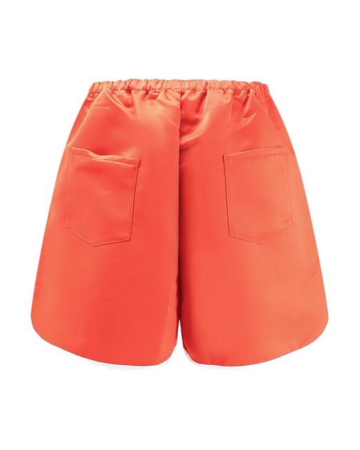 Frankie Shop Orange Casual Shorts