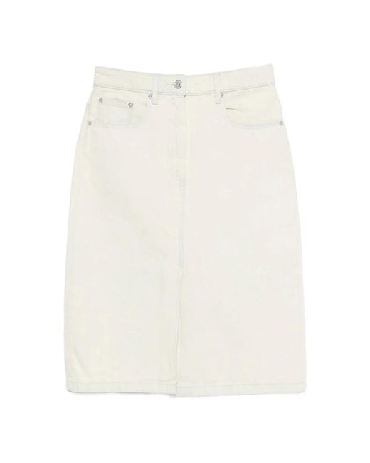 A.P.C. Rokken ,Wit ,Short Skirts in het White