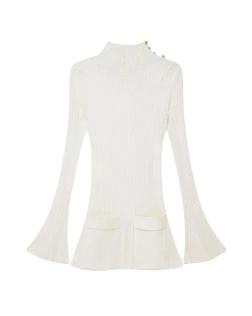 Stella McCartney White Long Sleeve T-Shirts