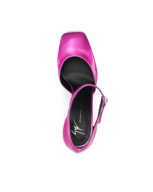 Giuseppe Zanotti Purple Pumps