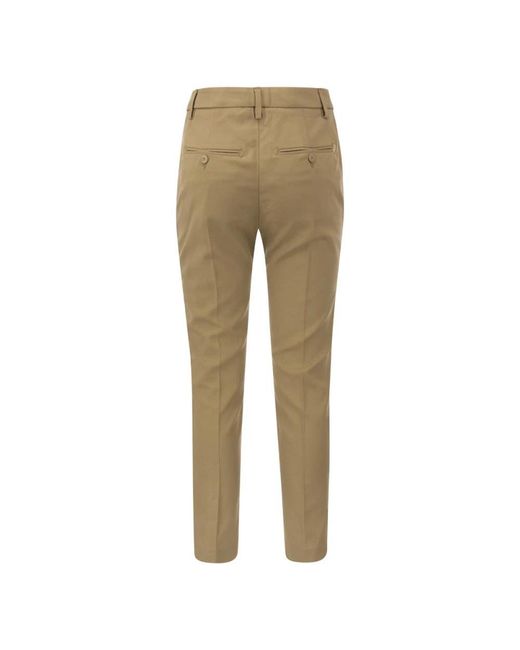 Dondup Natural Slim-Fit Trousers