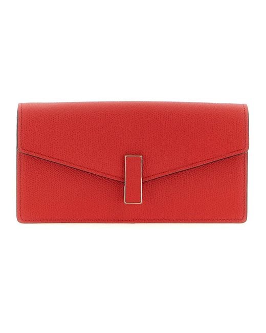 Valextra Red Clutches