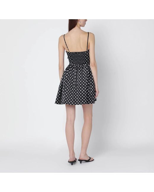 Ganni Black Short Dresses
