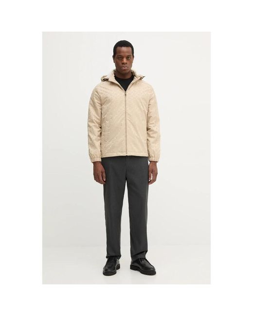 Light Jackets di Guess in Natural da Uomo