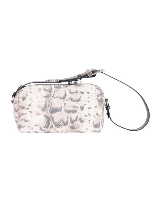 Pinko White Cross Body Bags