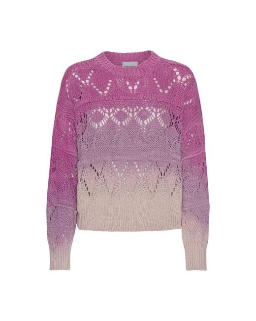 American Dreams Purple Lila ombre baumwollpullover