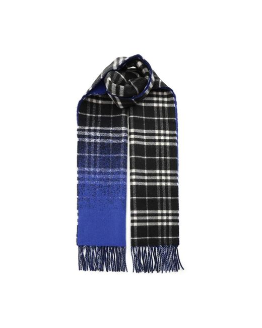 Burberry Blue Winter Scarves