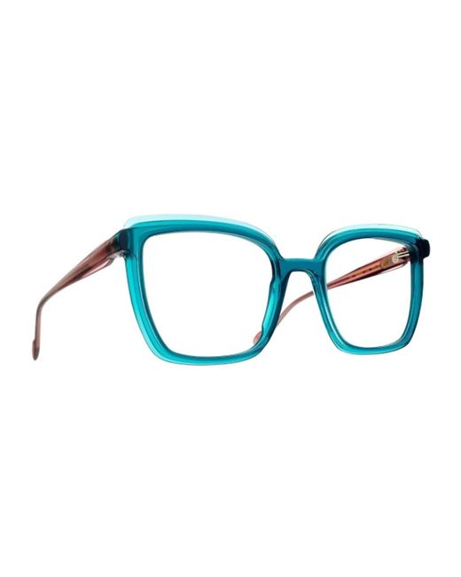 Caroline Abram Blue Glasses