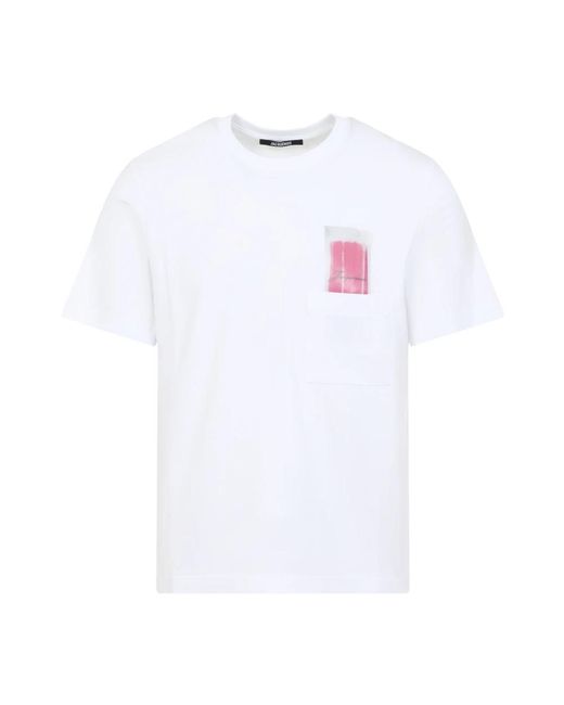 Jacquemus T-Shirts in het White voor heren