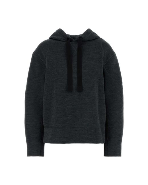 Jil Sander Black Hoodies