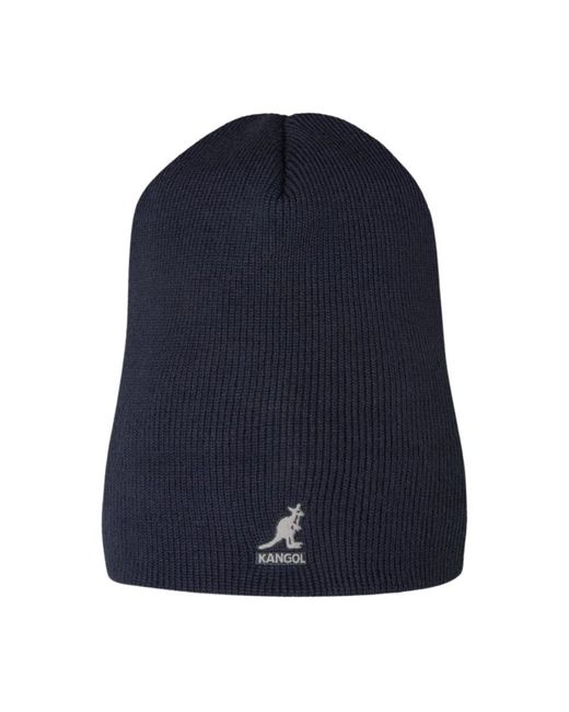 Kangol Accessoires ,Blauw ,Acryl Allergy-Free Sweater in het Blue