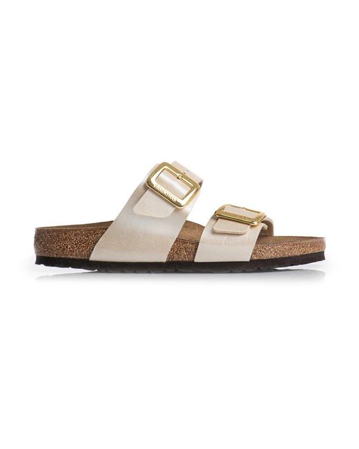 Birkenstock Metallic Sliders