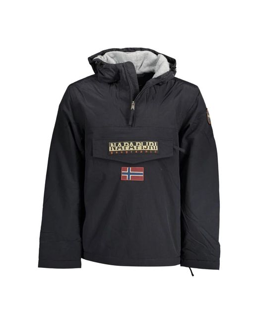 Napapijri Black Winter Jackets for men